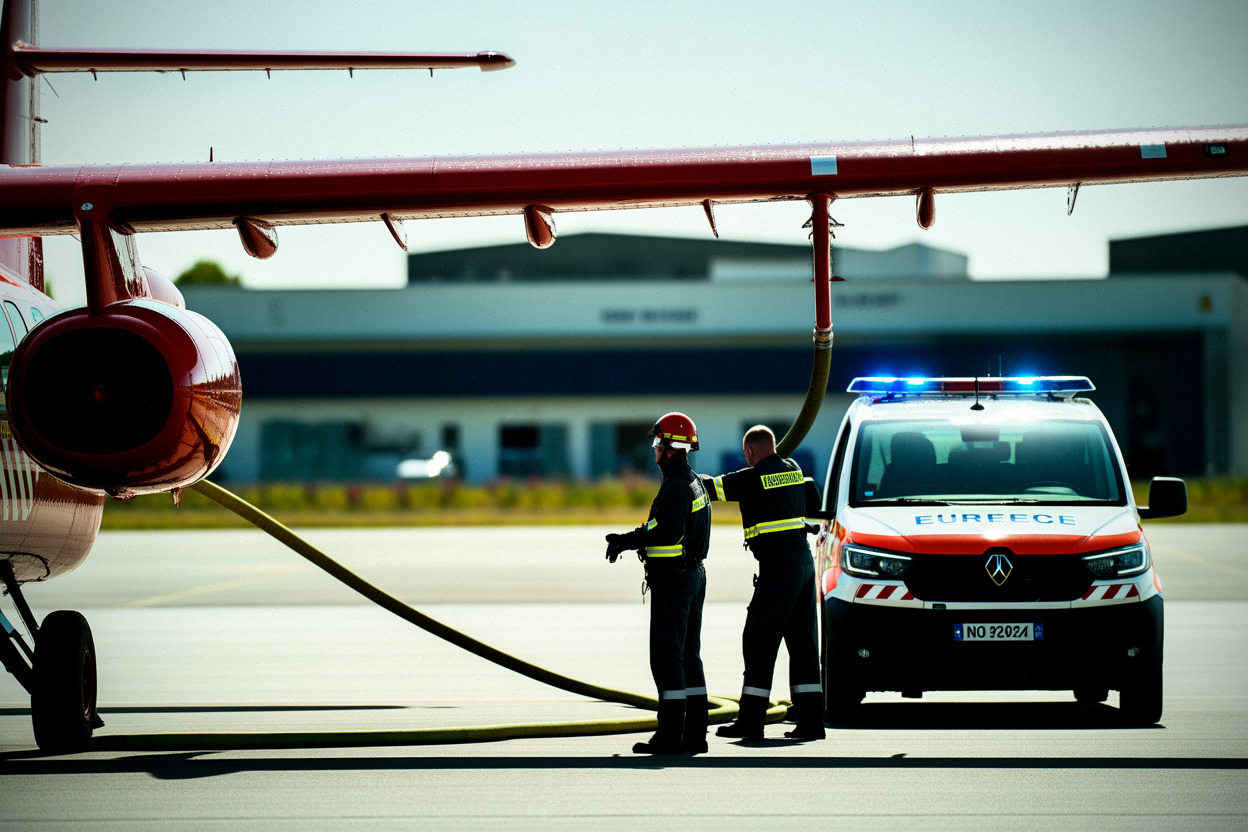 Dix minutes, un bombardier d'eau rechargé à Niort, ce pélicandrome devient l'atout inattendu contre les départs de feu