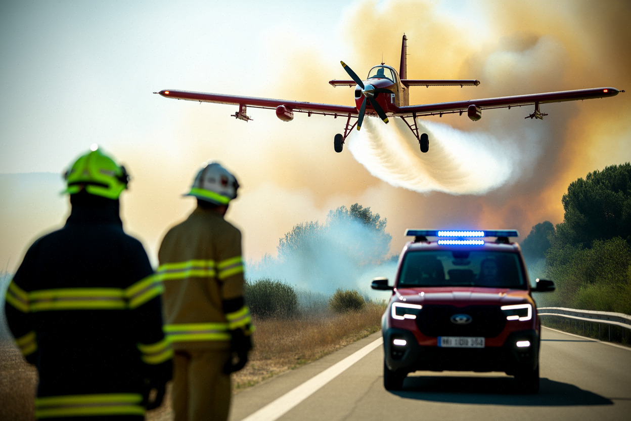 Air Tractor envoyés dans le Sud: le rôle précis de ces petits bombardiers d'eau