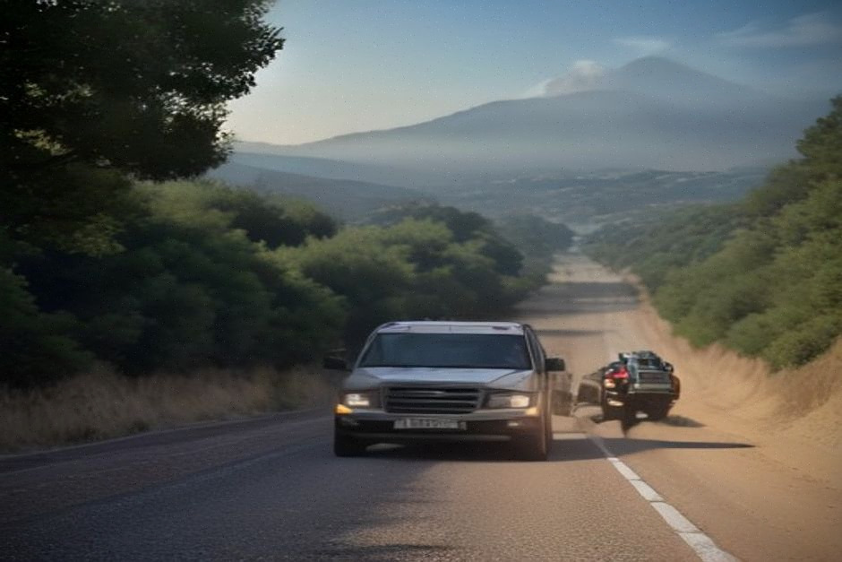 Route rurale surveillée après des incendies en Haute-Corse