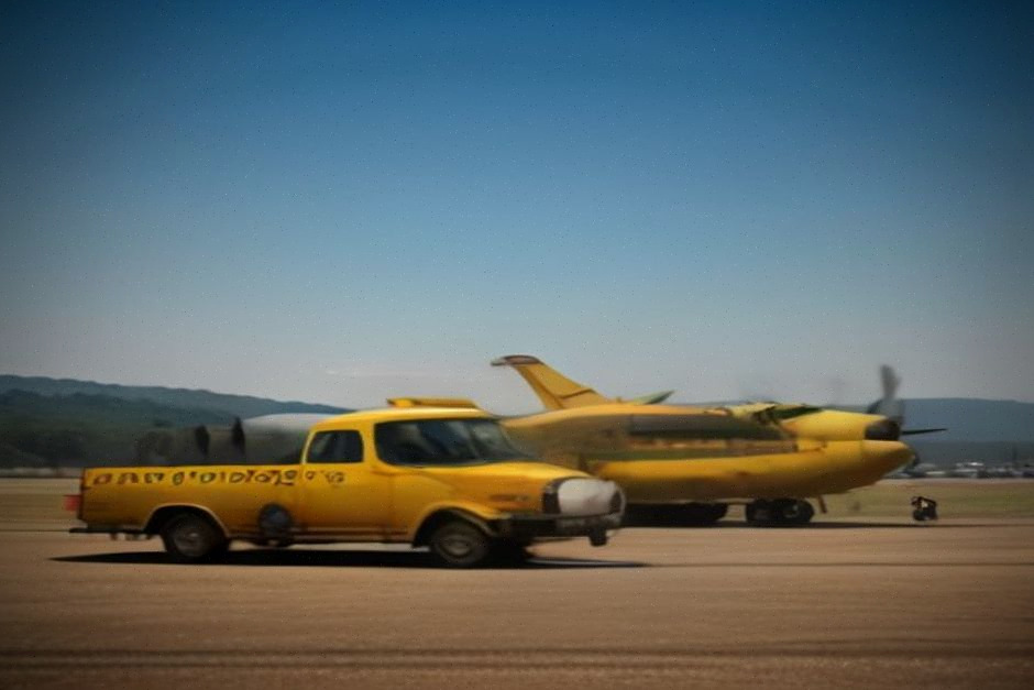 Base aérienne de la Sécurité civile avec avion bombardier d’eau